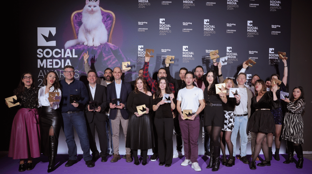 MEDIACUBE Team on Social Media Awards