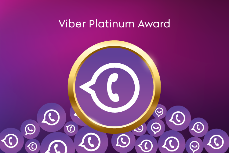 MEDIACUBE is Viber Platinum Awarded Company