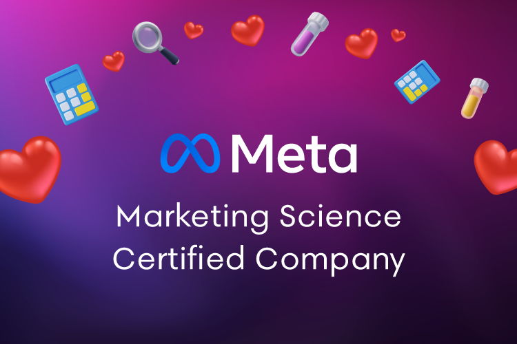 MEDIACUBE is a Meta Marketing Science Certified Company