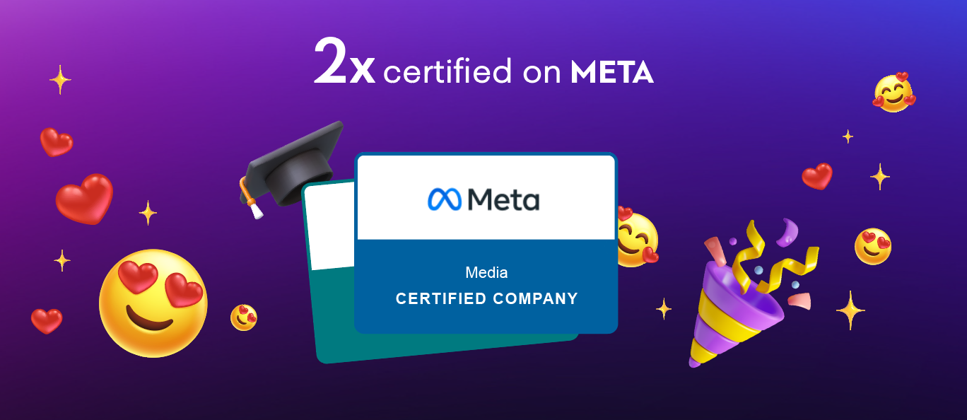 Meta Media Certified Company 2x